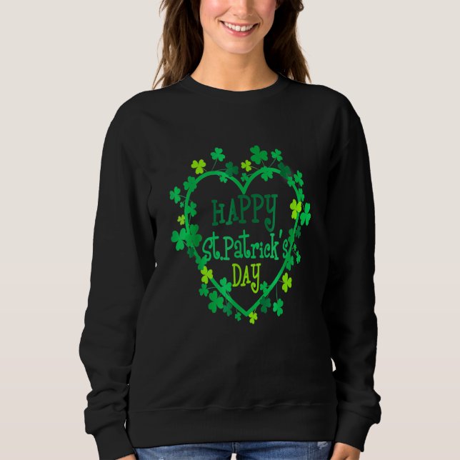 Sweatshirt Bonne St Patrick's Day Drôle Saint Patrick Irlanda (Devant)