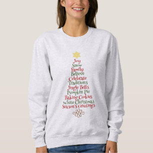 Sweatshirt Bonnes Fêtes confortables