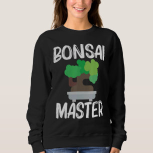 Sweatshirt Bonsaï Cool Pour Hommes Femmes Arbre Plante Jardin