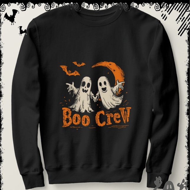 Sweatshirt Boo Crew | ExDesigner | Halloween (Créateur téléchargé)