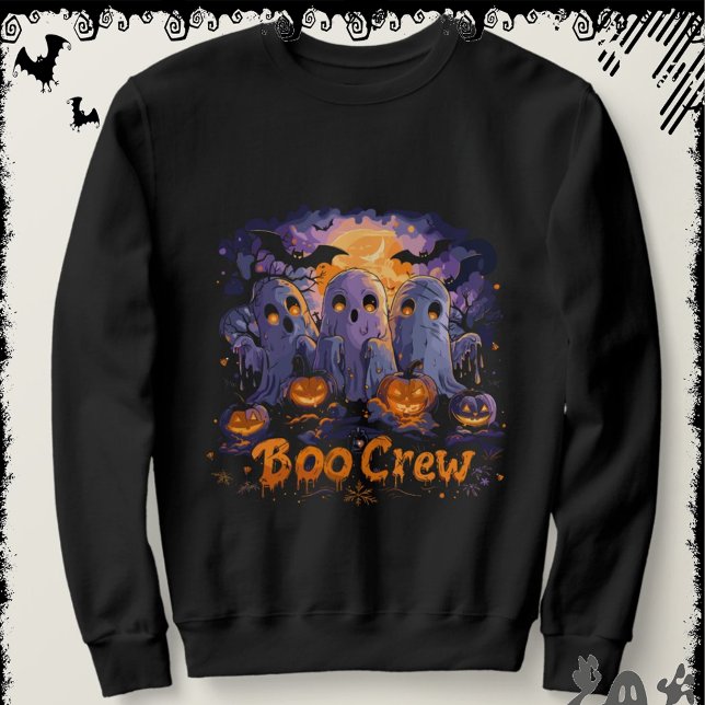 Sweatshirt Boo Crew | ExDesigner | Halloween (Créateur téléchargé)