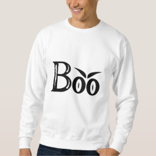 Sweatshirt BOO Éffrayant Halloween yeux effrayants