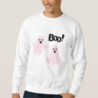 Sweatshirt Boo mou Halloween Fantômes roses Éffrayant