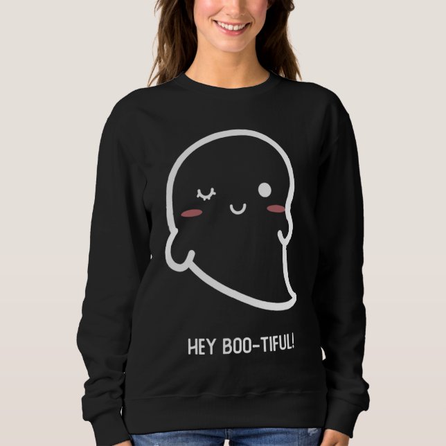 Sweatshirt Boo tiful little Halloween Ghost for Halloween Par (Devant)