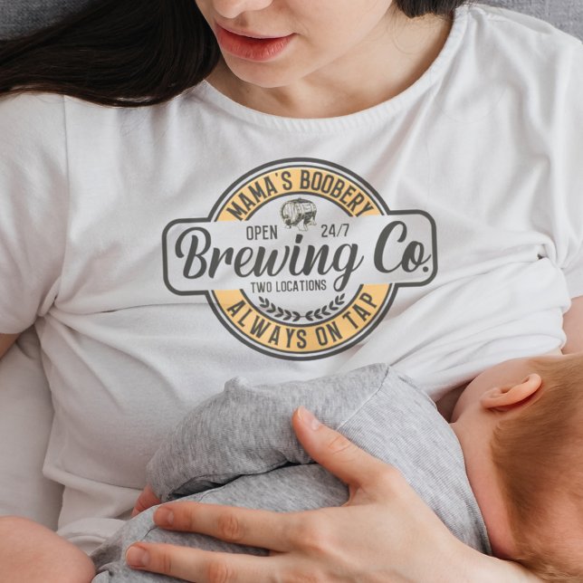 Sweatshirt Boobery de maman Amusante allaitement Nouveau cade (Mama's Boobery Funny Breastfeeding New Mom Gift Sweatshirt)