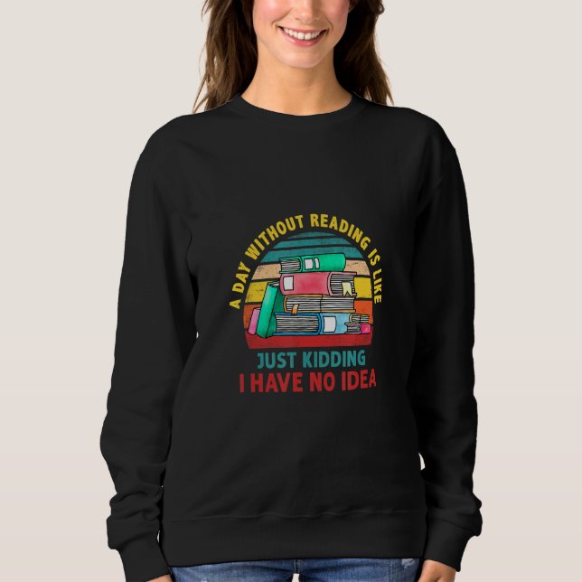 Sweatshirt book day costumes for kids School Libraria boks Bo (Devant)