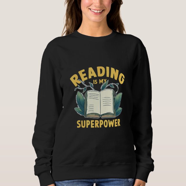 Sweatshirt book day costumes for kids School Libraria boks Bo (Devant)
