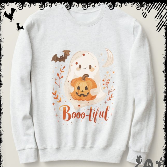 Sweatshirt Booo-tiful  | ExDesigner | Halloween (Créateur téléchargé)