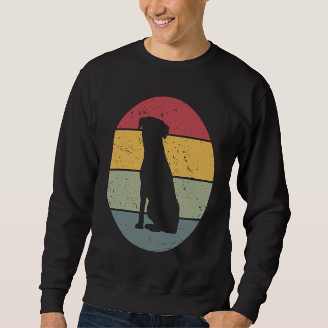 Sweatshirt Border Terrier Vintage (Devant)