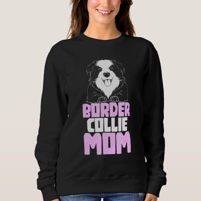Sweatshirt Bordure Collie Maman Chien Bordure Collie (Devant)