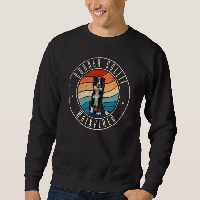 Sweatshirt Bordure Collie Whisperer (Devant)