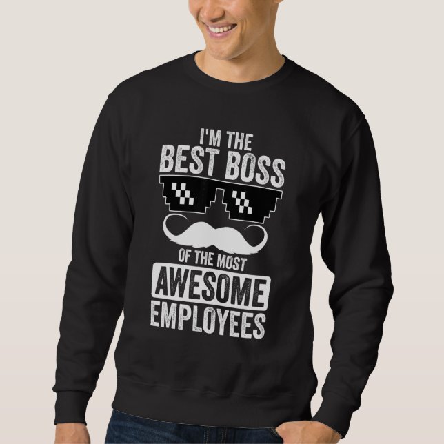 Sweatshirt Boss Dit Et Boss (Devant)