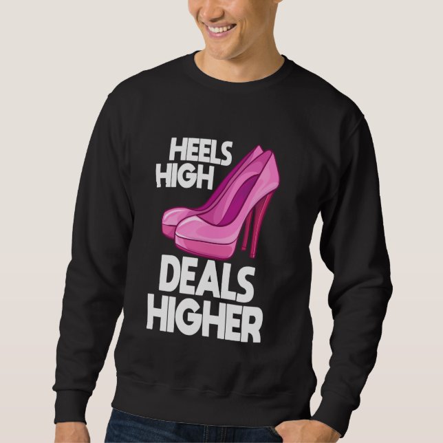 Sweatshirt Boss Lady Heels High Deal CEO (Devant)