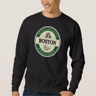 Sweatshirt Boston - pissah mauvais