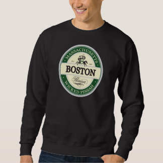 Sweatshirt Boston - pissah mauvais