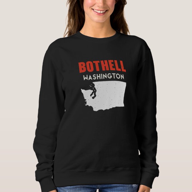 Sweatshirt Bothell Washington USA State America Travel Washin (Devant)