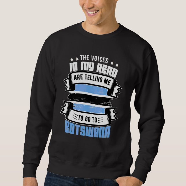 Sweatshirt Botswana Dans Ma Tête (Devant)