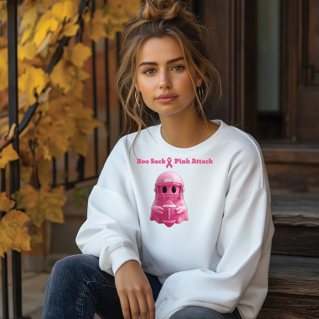 Sweatshirt Botte rose attaque cancer du sein sensibilisation (Créateur téléchargé)