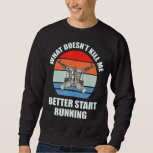 Sweatshirt Bottes de combat Soldat Chien Tags Vétérinaire