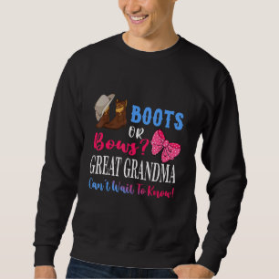 Sweatshirt Bottes Ou Vaches Grand Grand Grand-Mère Genre Révé