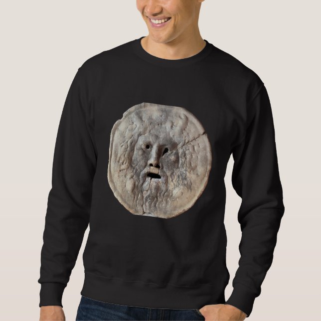 Sweatshirt Bouche de la Vérité - La Bocca della Verità, Rome  (Devant)