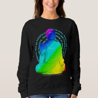 Sweatshirt Bouddha Mandala Bouddhiste Gautama Bouddhisme d'ar