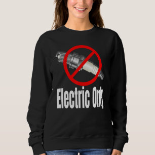Sweatshirt Bougie d'allumage Biffée Véhicules électriques