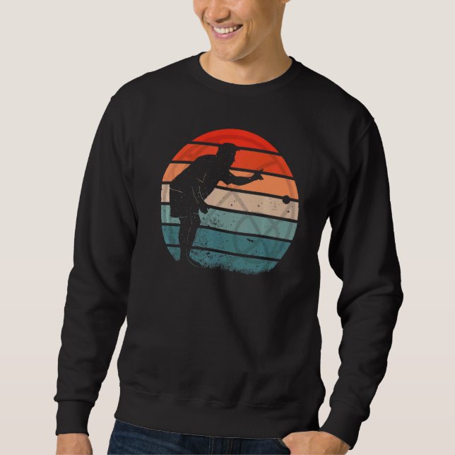 Sweatshirt Boule Boccia Pétanque Boules Sport (Devant)