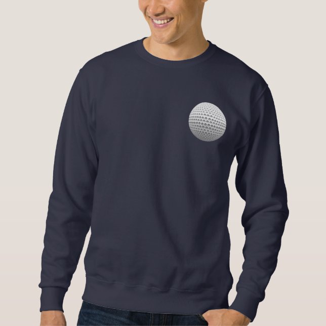 Sweatshirt Boule de golf (Devant)
