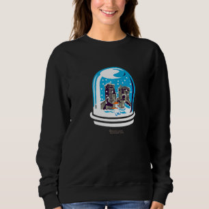 Sweatshirt Boule De Rêve Wuppertal Avec Snowman Et Landmark W