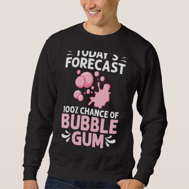 Sweatshirt Boule Gomme Ball Gomme à mâcher Gomme (Devant)