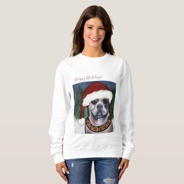Sweatshirt Bouledogue Alapaha Blue Blood (Devant entier)