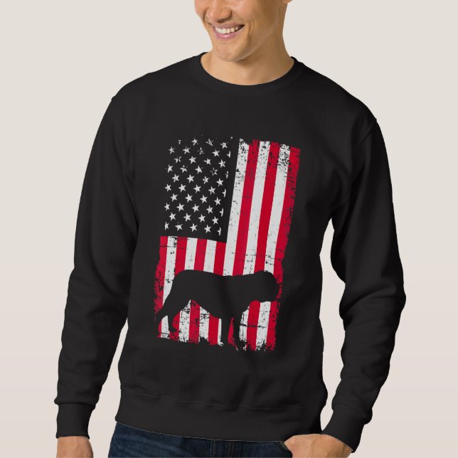 Sweatshirt Bouledogue Chien 2 (Devant)