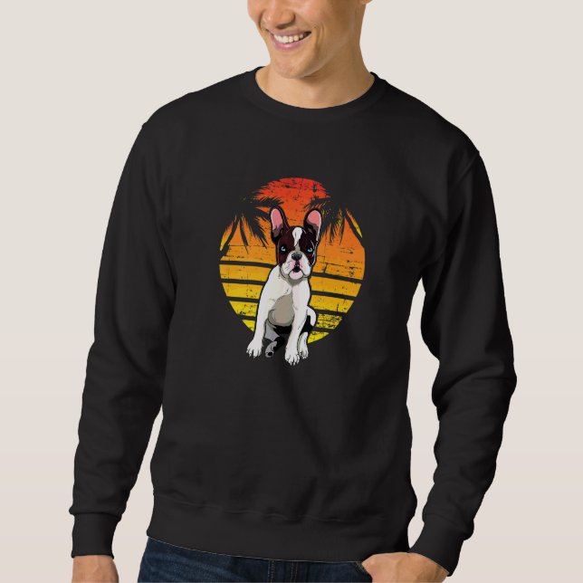 Sweatshirt Bouledogue français Frenchie Race de chien  4 (Devant)