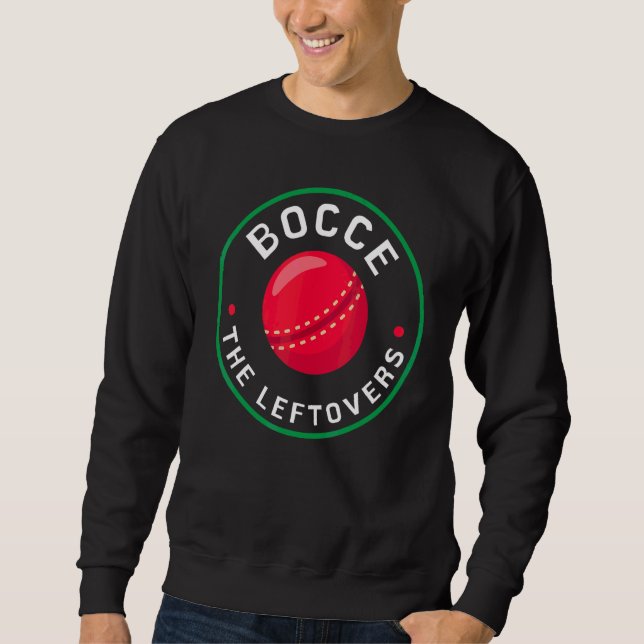 Sweatshirt Boules italiennes BOCCE BOCCI Balle LES RESTES 2 (Devant)