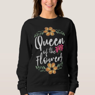 Sweatshirt Bouquets Fleurs Reine Des Fleurs Fleuriste