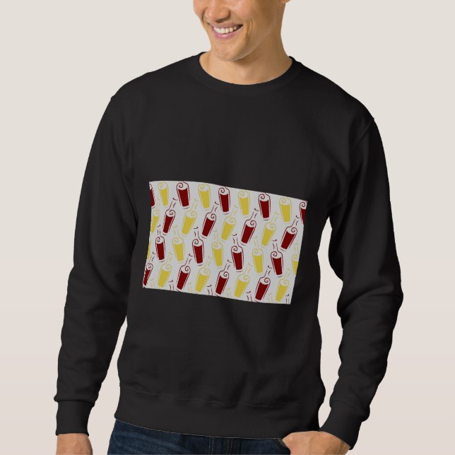 Sweatshirt Bouteille à vin 93 (Devant)