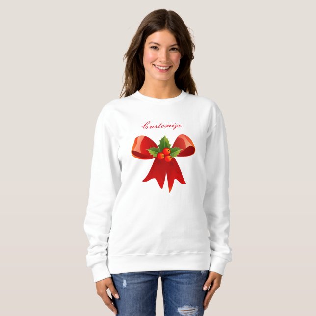 Sweatshirt Bow Bow Holly Thunder_Cove (Devant entier)