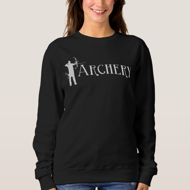 Sweatshirt Bowhunter de chasse à l'arc Bowman Archer Bow (Devant)