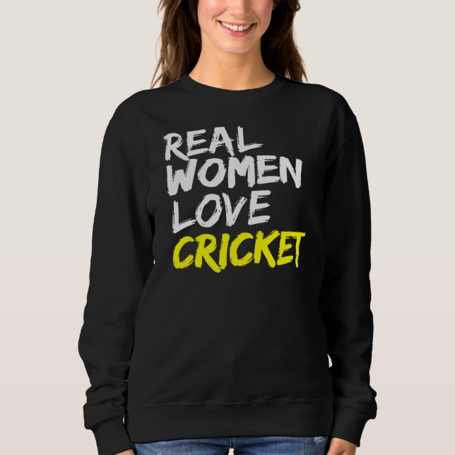Sweatshirt Bowler Batsman Batsman Batsman Batame Team Real Wo (Devant)