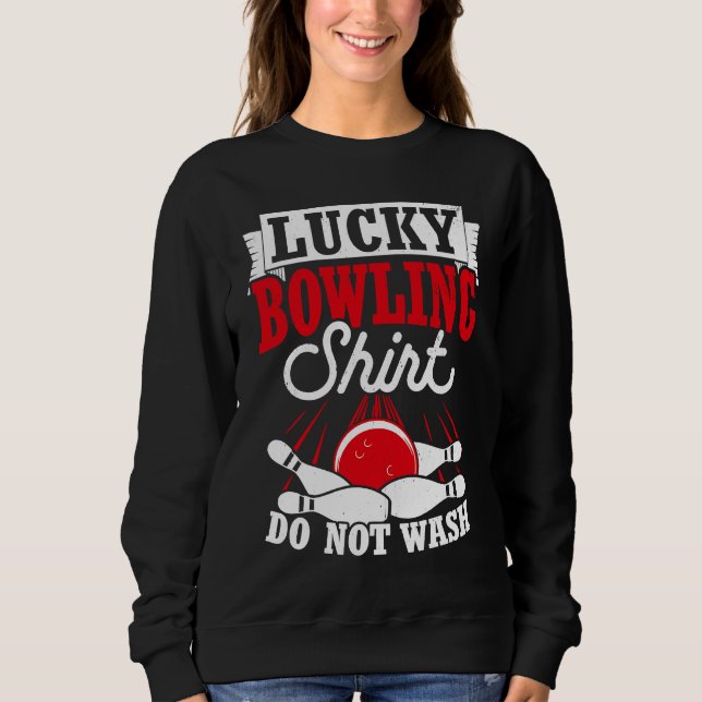 Sweatshirt Bowling Ball Pin Bowler Strike Bowling Team Bowlin (Devant)