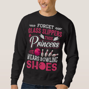 Sweatshirt Bowling Drôle Pour Femmes Filles Enfants Maman Fem