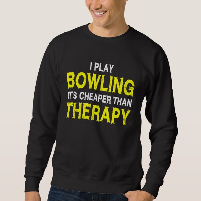 Sweatshirt Bowling Evening Team Outfit Bowling Club Bowling P (Devant)