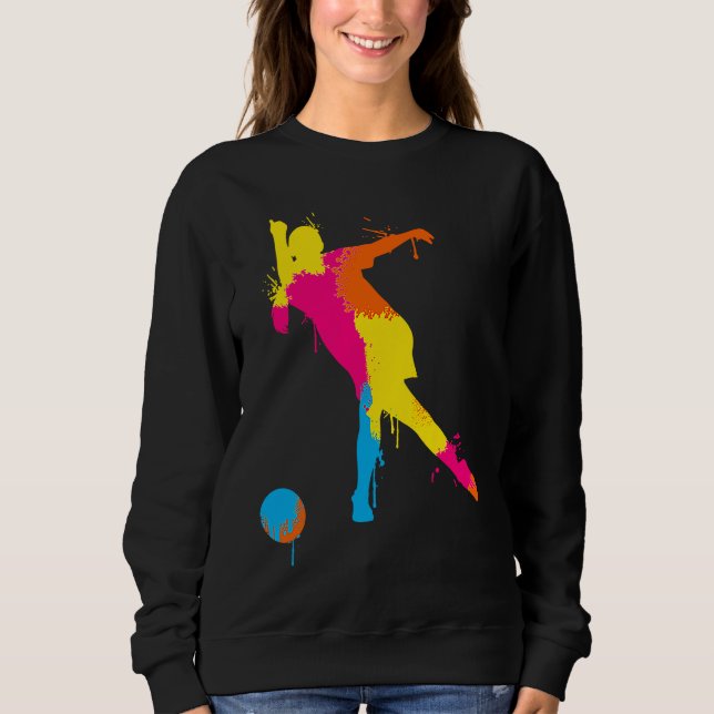 Sweatshirt Bowling Girl Ball Pin Bowler Strike Team Bowling A (Devant)