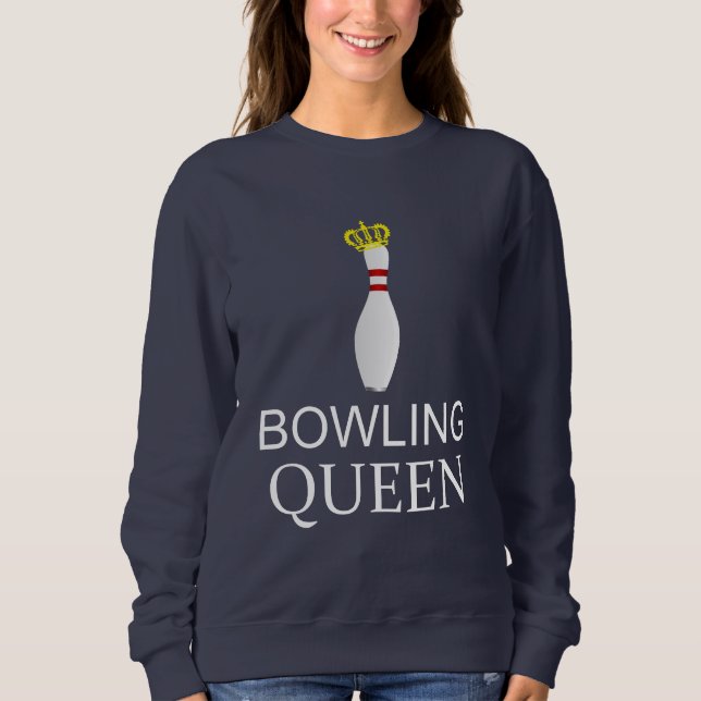 Sweatshirt Bowling Queen (Devant)