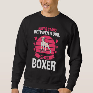 Sweatshirt Boxe allemande de chien