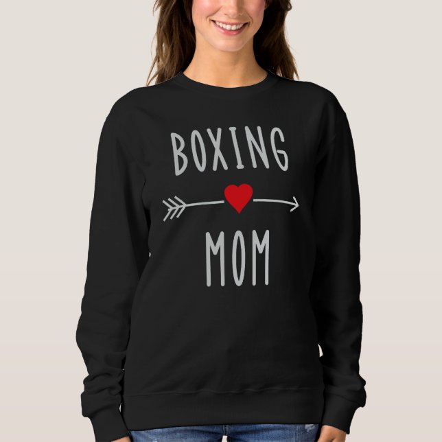 Sweatshirt Boxe Maman Fantastique Femme Boxe MIXED MARTIAL AR (Devant)