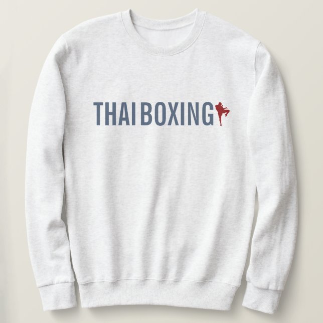 Sweatshirt Boxe thaïlandaise (Design devant)