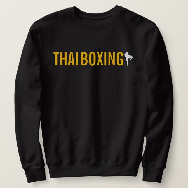 Sweatshirt Boxe thaïlandaise (Design devant)