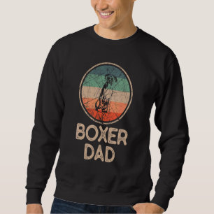 Sweatshirt Boxer Chien Vintage Boxer Papa